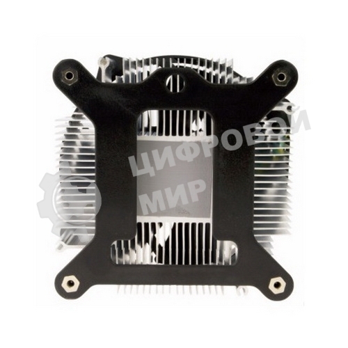 Кулер для процессора ACD серебристый, 90 мм, алюминий, 2400 об/мин, 31.6 дБ, 3 pin, 95 Вт, 60 мм