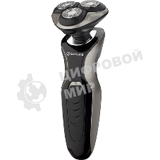 Электробритва Sakura SA-5421BS 3гол 2триммера сух.бритье аккум