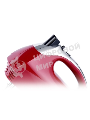 Миксер ручной Centek CT-1118 хром/вишня 350 Вт, 5 скоростей+турбо, взбивание/замешивание