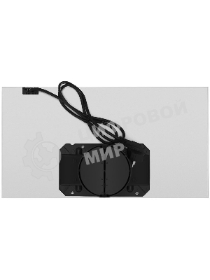 Вытяжка встраиваемая HOMSair Crocus Push 52 черный, 51.8 см, 850 куб. м/ч, 53 дБ