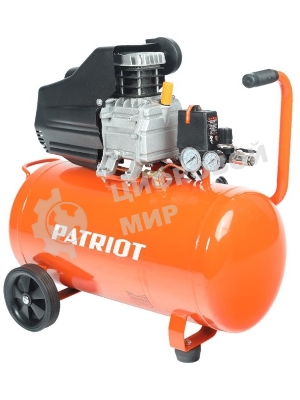 Компрессор Patriot EURO 50/2601.8кВт 220В 260л/мин 50л выход быстросъем елочка 8мм