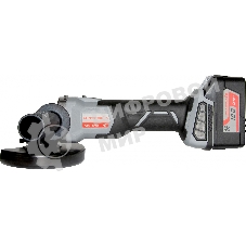 Угловая шлифовальная машина аккумуляторная ИНТЕРСКОЛ УШМ-125/18В Li-ion АПИ [578.4.1.70] кейс, 1 аккум. 4А·ч, ЗУ