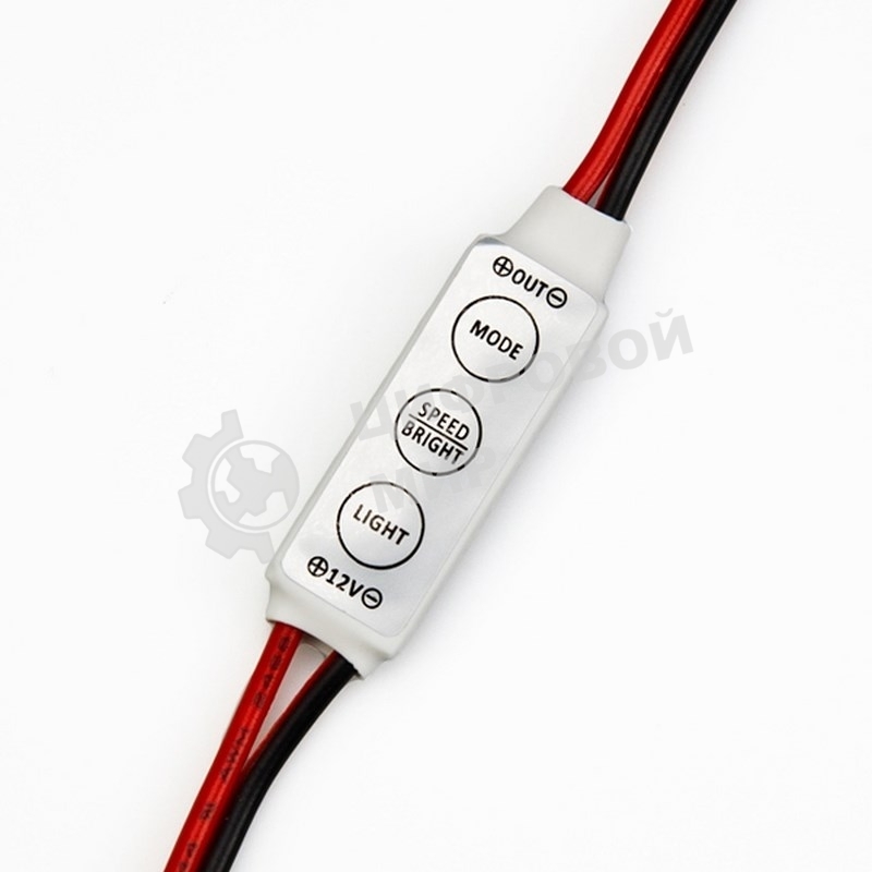 Мини диммер радио LED 72/144 W, 3 кнопки,12 V/24 V