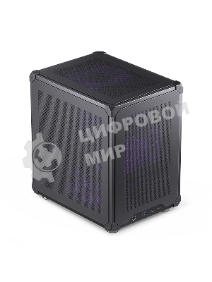 Компьютерный корпус JONSBO C6 Black MATX без БП, mini-ITX, micro-ATX, черный