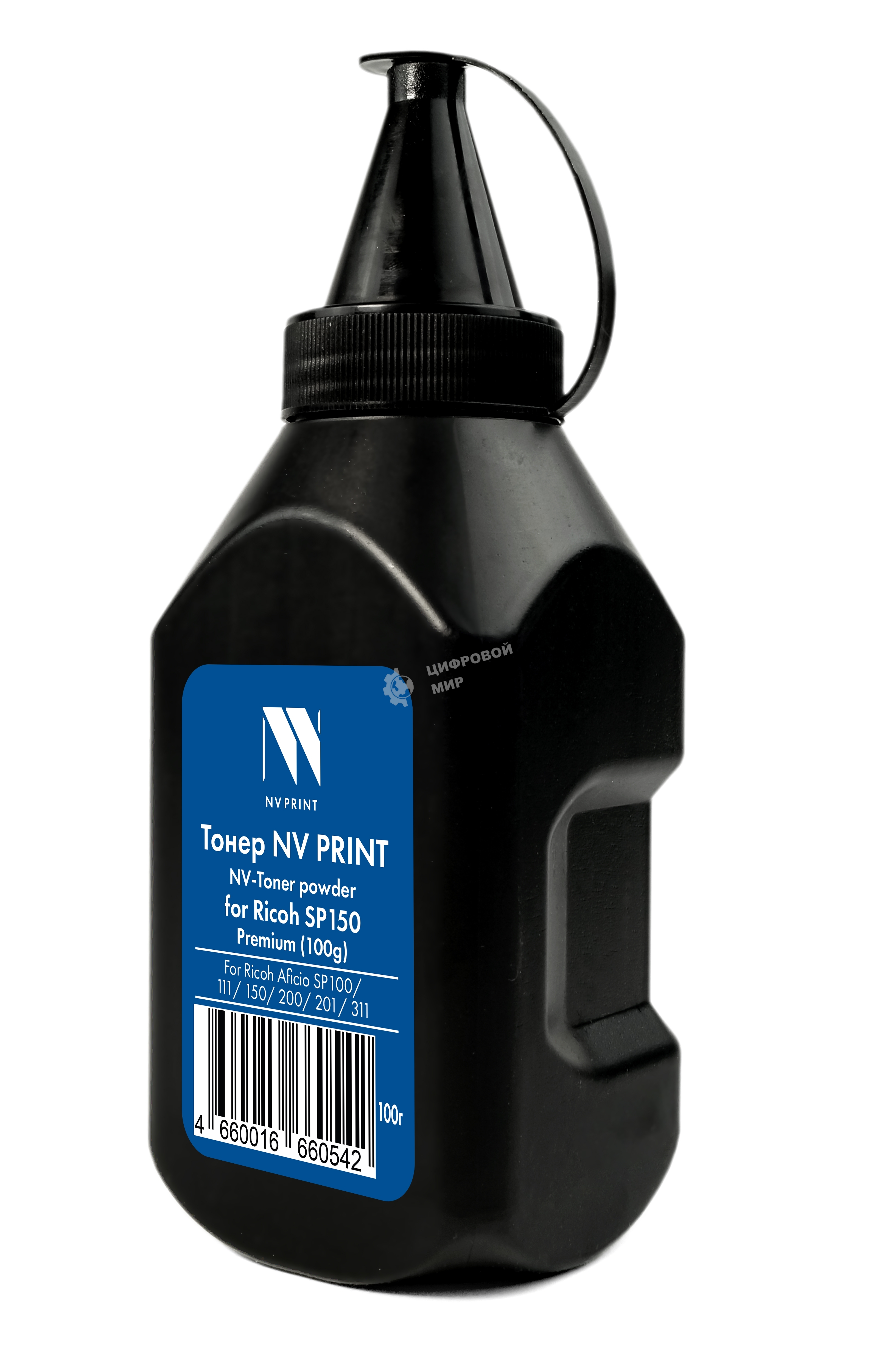 Тонер NVPrint для Ricoh SP150 Premium (100г) для Ricoh Aficio SP100/111/150/200/201/311 совместимый