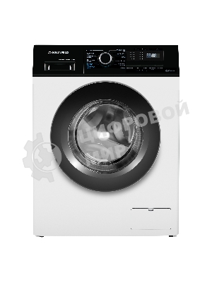 Стиральная машина c инвертором и паром Maunfeld MFWM127IWHD белый, загрузка фронтальная 7 кг, 1200 об/мин, класс: A+++