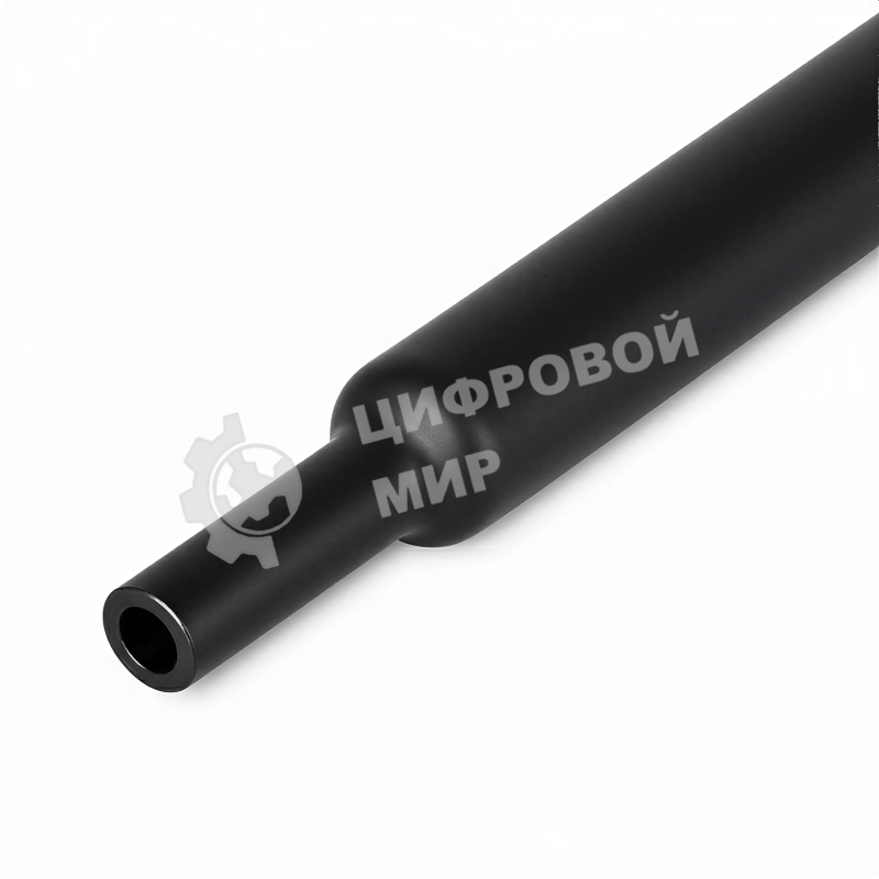 Трубка термоусаживаемая клеевая REXANT ТТК (3:1)-30/10 черная