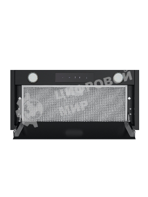 Вытяжка встраиваемая Maunfeld Fantasy Light 60 черная, 59.7 см, 800 куб. м/ч, 52 дБ