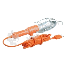 Светильник переносной УП-1P пл. вил. с выкл. 2Р 10м IEK WSP20-10-K09