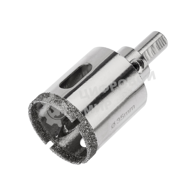 Коронка алмазная Kranz 35 мм по керамогранитус центровочным сверлом