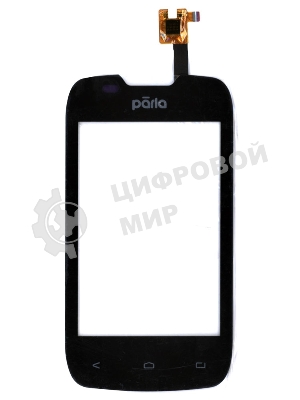 Сенсорное стекло (тачскрин) для Fly IQ431 IQ432, черное