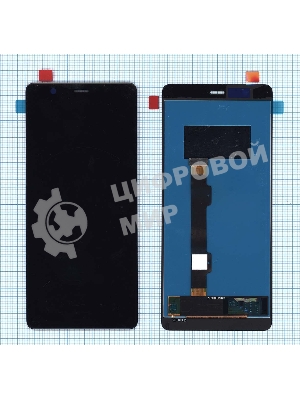 Дисплей для Nokia 5.1, черный