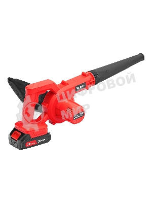 Воздуходувка-пылесос акк. портативная MTX LB-185, 35 м/с, 170 м3/ч, Li-Ion, 20 В