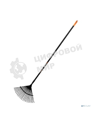 Грабли веерные ВИХРЬ 22 зуба, сталь, металлический черенок 73/7/1/11