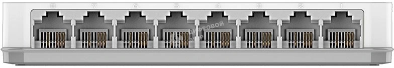 Коммутатор D-Link DES-1008C Коммутатор, 8x100Base-TX, корпус пластик