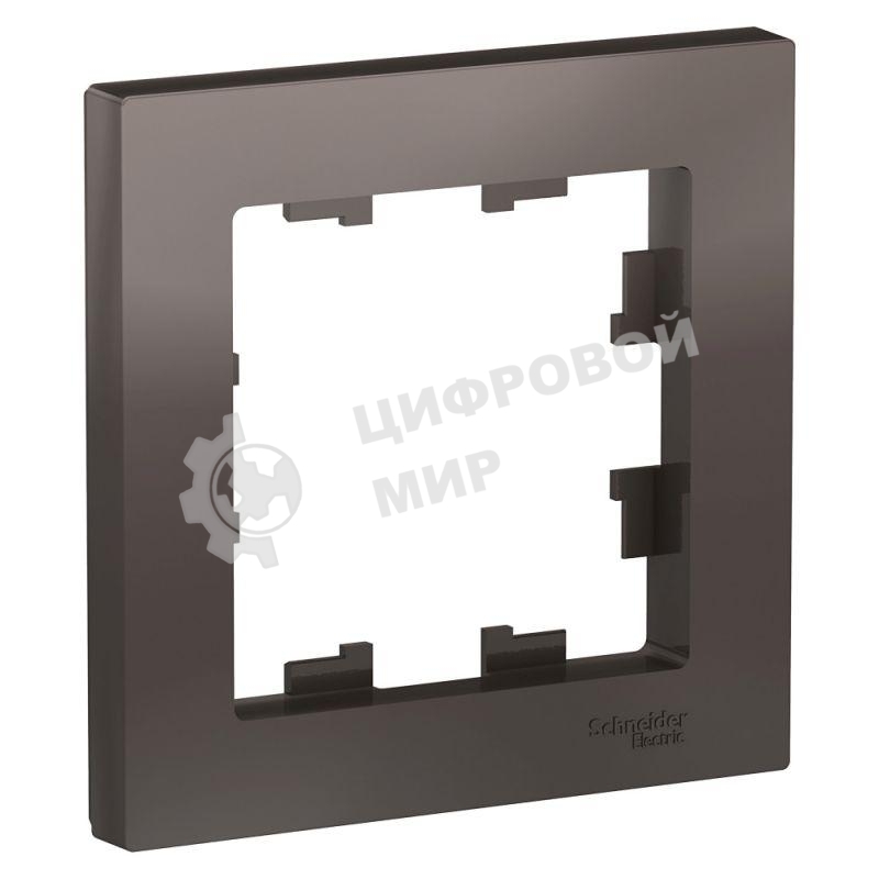 Рамка 1-м AtlasDesign мокко SchE ATN000601