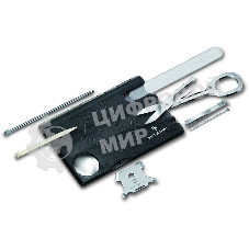 Швейцарская карта Victorinox Swiss Card Nailcare (0.7240.T3) черный полупрозрачный коробка подарочная