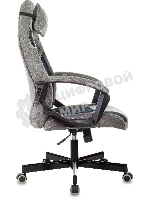 Кресло Бюрократ VIKING 6 KNIGHT B FABRIC черный, ткань, 120 кг, механизм качания