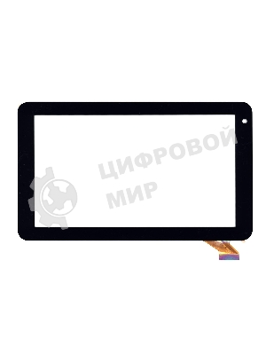 Сенсорное стекло (тачскрин) для Prestigio SmartKids 3997, черное