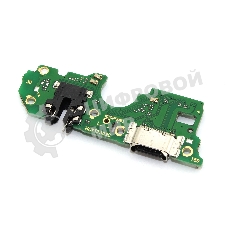 Шлейф (нижняя плата) с разъемом зарядки и микрофоном для OPPO A96