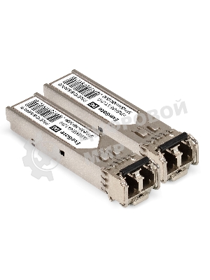 Комплект: Сетевой адаптер SFP ExeGate EXE-82576-F2 + 2xТрансивер Multi-Mode до 550м ExeGate EXT-1G-MM850-LC2-550M (EX296229RUS: PCI-E x1 v2.0, порты 2x SFP (10/100/1000Mb/s), Gigabit Server NIC Intel Chipset 82576-F2 + 2xEX298329RUS: Tx:850/Rx:850 нм, до 550 м, разъем Duplex LC)