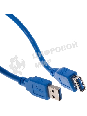 Кабель AM/AF USB3.0 5.0м VCOM удлинитель USB 3.0, VUS7065-5M