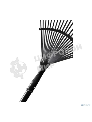 Грабли веерные ВИХРЬ 22 зуба, сталь, металлический черенок 73/7/1/11