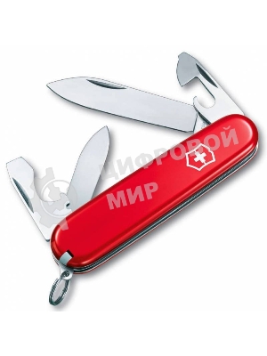 Нож перочинный Victorinox Recruit (0.2503) 84мм 10 функций красный карт.коробка