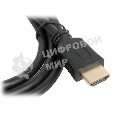 Кабель Cablexpert HDMI-mini HDMI CC-HDMI4C-6, 19M/19M, v2.0, медь, позол.разъемы, экран, 1.8м, черный, пакет