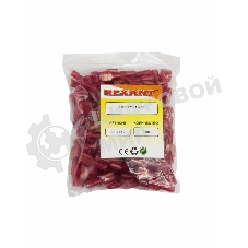 Клемма плоская Rexant полностью изолированная, гнездо 6.6 мм, в нейлоне, 0.5-1.5 мм² (РПи-м(н) 1.5-(6.3)), красный