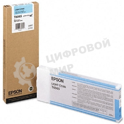 Картридж Epson C13T606500 светло-голубой для Stylus Pro 4880