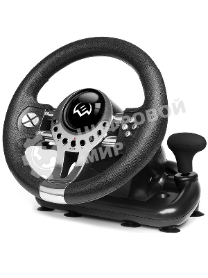 Руль SVEN GC-W700 (педали, вибро, скоба, лепестки, АКПП, D-pad, 12 кл, резин. вставки, PC/Xinput)
