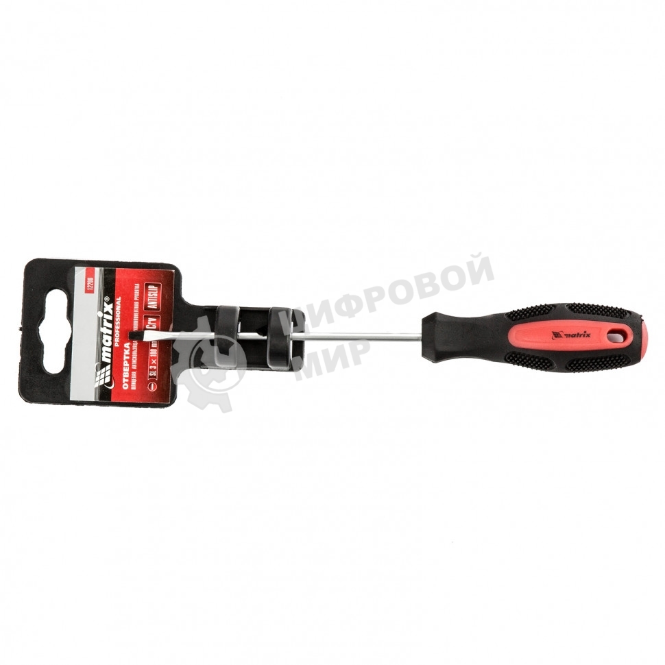 Отвертка Matrix SL3х100мм CrV двухкомп. рукоятка