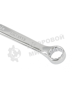 Ключ комбинированный Matrix, 12 мм, CrV, полированный хром