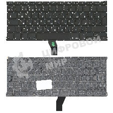 Клавиатура для ноутбука MacBook A1369 2011+ с подсветкой, большой ENTER RU