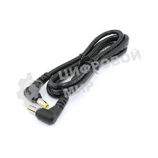 Кабель DC 5.5x2.5 18 AWG папа-папа 1 м с угловым штекером