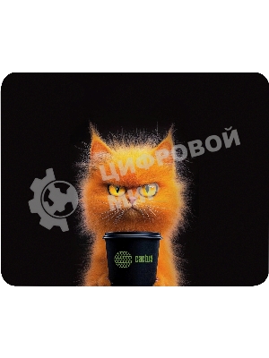 Коврик для мыши Cactus Red Cat 220x180x2мм (CS-MP-P11XS)