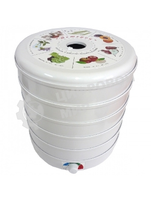 Сушилка для овощей и фруктов Великие реки Ветерок-5, 5 поддонов, в гофротаре