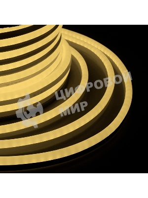 Гибкий Неон Neon-night LED SMD 15х26 мм, теплый белый, 120 LED/м