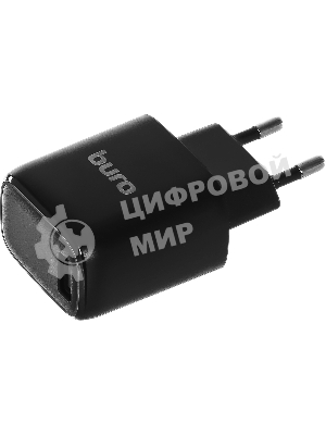Сетевое зарядное устройство Buro BUWG1 3A QC черный
