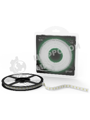 Лента светодиодная GAUSS 312000605 LED 2835/60-SMD 4.8W 12V DC зеленый блистер 5м