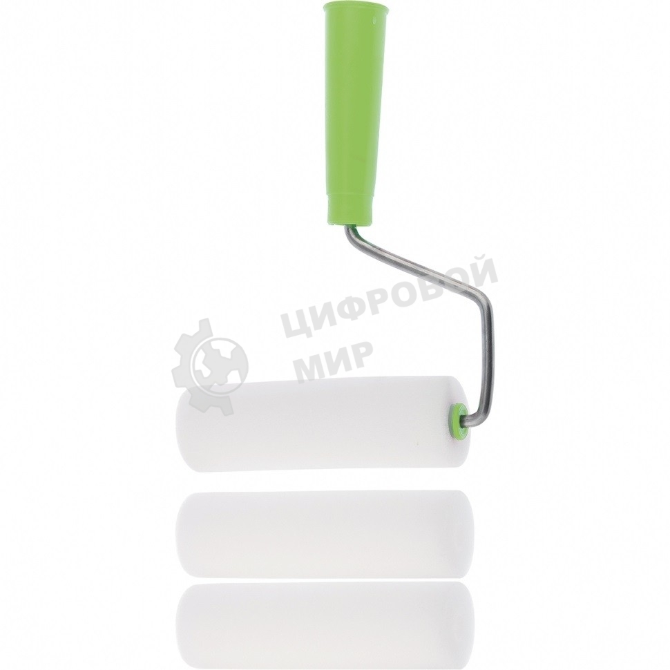 Набор Сибртех: валик Поролон с ручкой + 2 шубки,180 мм,D валика - 42 мм