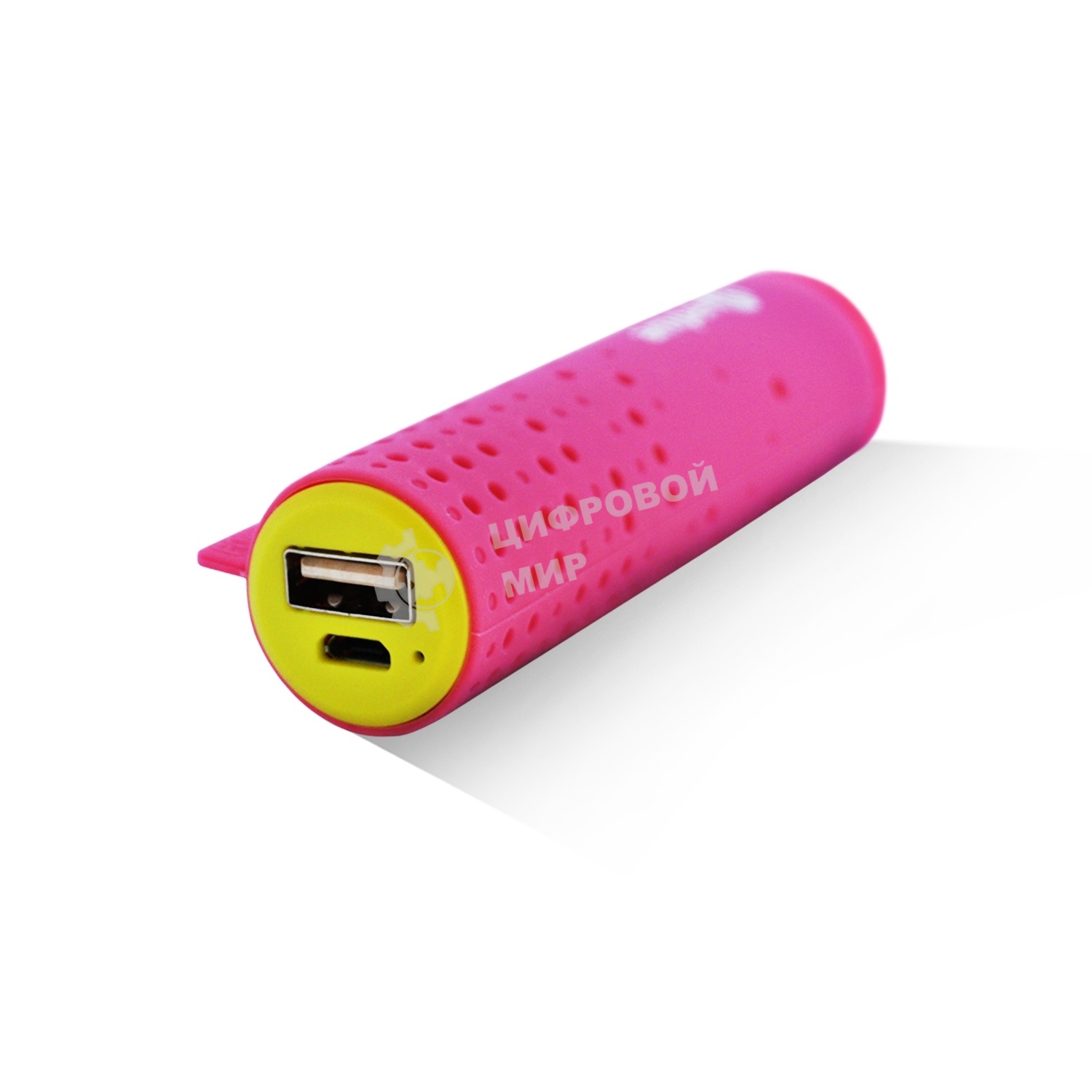 Внешняя аккумуляторная батарея Amperin AI-TUBE P 3100mAh (11Wh) розовая