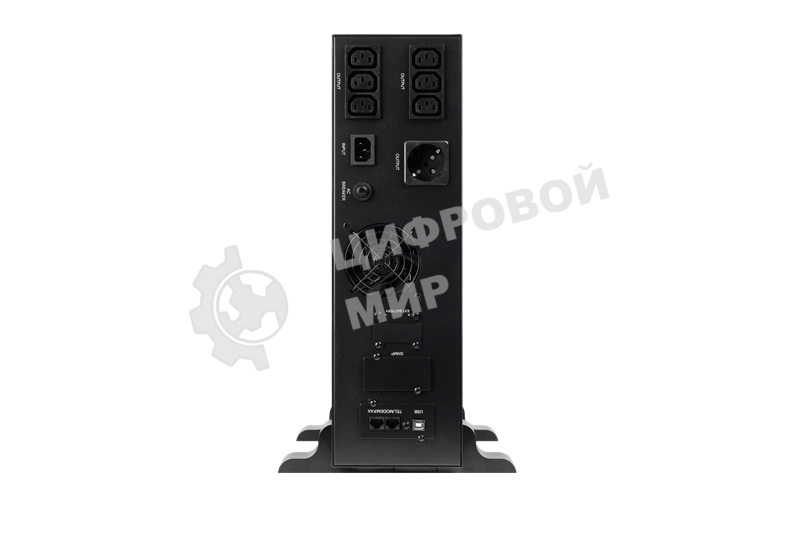 Источник бесперебойного питания SMARTWATT линейно-интерактивный SIN, 2000/1600 ВА/Вт, стоечный/напольный, LCD дисплей, IEC C13 - 6 шт., Shuko CEE7/4 - 1 шт.