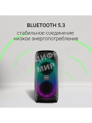 Минисистема Digma D-MC1722 черный 60Вт FM USB BT micro SD