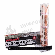 Теплый пол (нагревательный мат) Rexant Extra, площадь10,0 м2 (0,5 х 20,0 метров),1600Вт, (двух жильный)