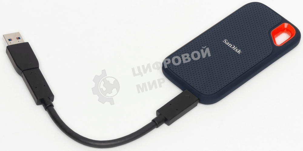 Внешний SSD SanDisk Extreme PRO, 4TB, USB 3.2 Gen 2x2 Type-C, R/W 2000/2000, черный