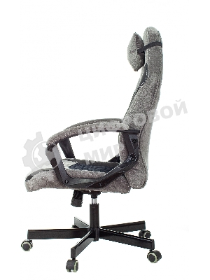 Кресло Бюрократ VIKING 6 KNIGHT B FABRIC черный, ткань, 120 кг, механизм качания