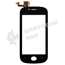 Сенсорное стекло (тачскрин) для Fly IQ448 Chic, черное