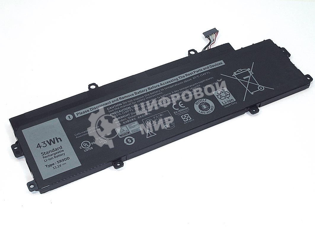 Аккумуляторная батарея для ноутбука Dell Chromebook 11 312011.1V 43Wh